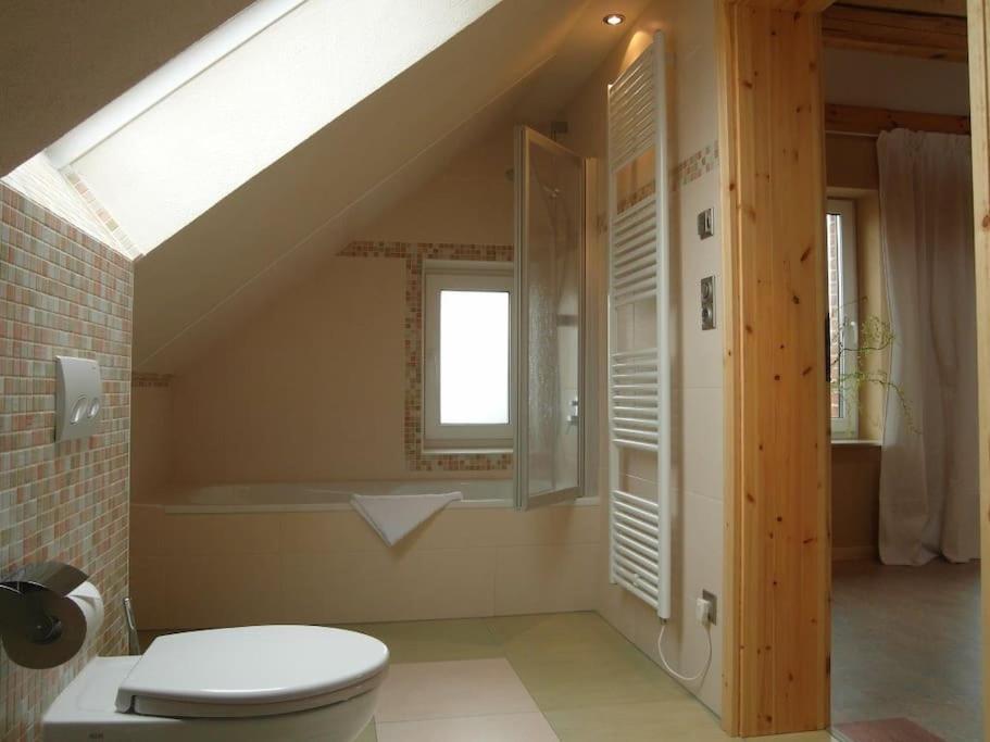 Ferienwohnung Im Vogelhaus Mit Dachterasse Und Grossem Garten Calau Exterior photo