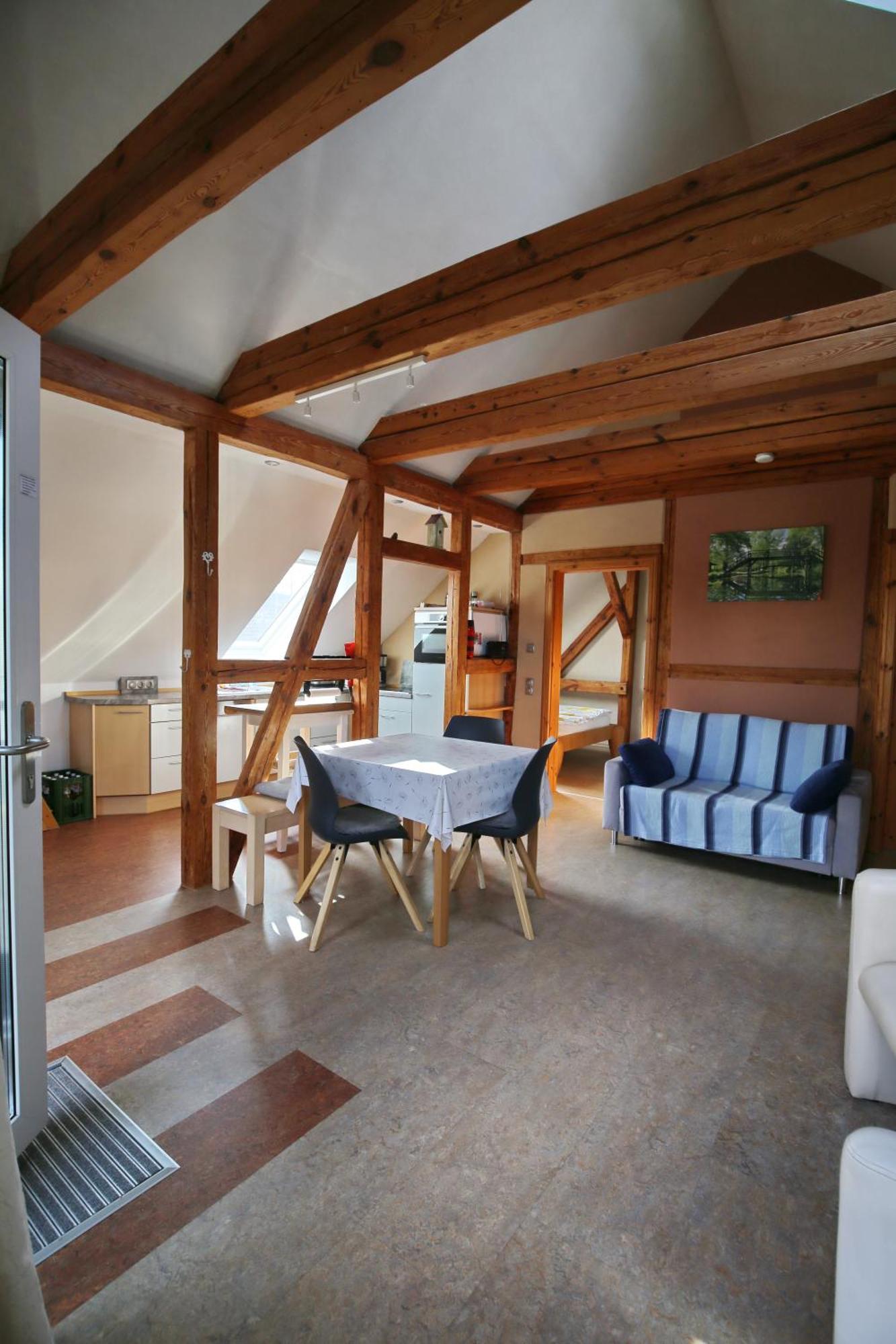 Ferienwohnung Im Vogelhaus Mit Dachterasse Und Grossem Garten Calau Exterior photo